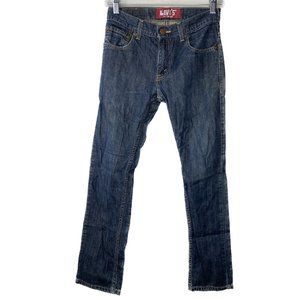 Levi's 511 Skinny Blue Denim Regular Fit Mens Jeans Size 26x26.5